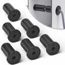1 Inch Wall Grommets for Starlink Cable 6 PCS Rubber Starlink Cable Wall Grommet for 1 Inch Wall Hole Waterproof Rubber Wall Bushing Grommet for Organizing Protecting Cords Black 6 Pack