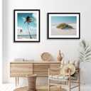 22x28 Wood Picture Frame Set of 4, Wall Mount for Home Decor, Black, 22x28 in