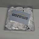 16 PCS 8" Large Glitter Cheer Bows for Cheerleaders, CN Sparkly Hair Bows with Elastic Hair Ties Accessories for Teens Girls Women Cheerleading Softball Competition Sports (Silver)