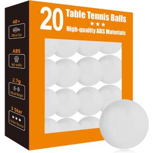 3 Star Ping Pong Balls - High Performance ABS Table Tennis for Training,Game