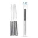 3D Printer Nozzle Cleaning Needles: 10-Pack 0.25mm Stainless Steel Nozzle Cleaner, 3D Printer Cleaning Tool Kit for Creality Ender 3/K1/MK8/V6, Strong and Durable, Easy to Bend,by 5APLUSREPRAP