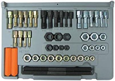 LNG-971 SAE and Metric Thread Restorer Kit - 48 Pieces