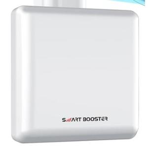 Cell Phone Signal Booster for Home and Office，Boost 5G 4G LTE Data，Supports Verizon AT&T and All U.S. Carriers，4,000 sq ft Coverage，FCC Approved (White)