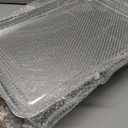 Air Fryer Basket Replacement, 2 Pieces Set 18.9''x13.1'' Food Grade Stainless Steel Air Fryer Replacement Tray Mesh Grill Roasting Rack Accessories for Convection Oven Air Fryer, Dishwasher Safe