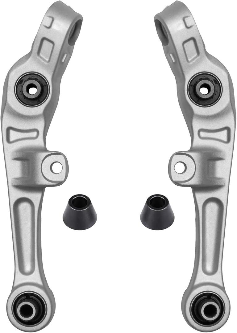 AUQDD K641594 K641595 Front Lower Forward Control Arm Fit For 2003-2007 In-finiti G35 w/RWD (07:For 2-Door Coupe) /03-2009 Ni-ssan 350Z (Replace # 54501AM602 54500AM602 K642008 K642009)
