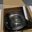 Nostalgia 3 Tier Electric Chocolate Fondue Fountain Machine for Parties - Melts Cheese, Queso, Candy, and Liqueur - Dip Strawberries, Apple Wedges, Vegetables, and More - 24-Ounce - Black, Small