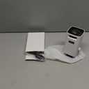 Mini Projector, Portable Projector 4K & Full HD 1080P Support, 270 Rotation Outdoor Projector, Movie Projector Compatible with Smartphone, TV Stick, Laptop, PS4, HDMI, USB (Ivory)