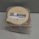 Fuyit Unfinished Wood Slices for Centerpieces, 8Pcs 5.5-6 Inch Natural Wooden Round Discs with Bark for Rustic DIY Crafts, Table Base, Wedding Decoration