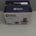 Kitchen in the box Mini Food Processor, Electric Meat Grinder & Food Chopper with 400W Powerful Veggie Chopper-One 3 Cup Bowl & S Blades for Meat/Fish/Vegetable/Baby Food