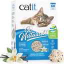 Catit Go Natural Plant-Based Cat Litter, Sustainable and Eco-Friendly, 99% Dust-Free, Low Tracking, High Absorption, Odor Control, Easy to Scoop