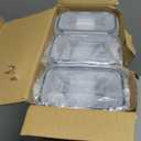 PRAKI Airtight Food Storage Containers Set with Lids - 24 PCS, BPA Free Kitchen and Pantry Organization, Plastic Leak-proof Canisters for Cereal Flour & Sugar - Labels & Marker (Black)