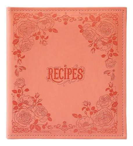 COFICE Recipe Binder – Recipe Book To Write In Your Own Recipes, 8.5x9.5 Recipe Ring Bin