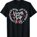 Vegas Trip 2025 Apparently We're Trouble When We're Together T-Shirt (Black)