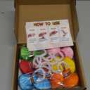 12Pack Hand throw Streamer Poppers 6 Color Mix No Mess Confetti PoppersParty Poppers No Mess Streamers Easy to Clean Ideal for Celebrations Birthday and Festival