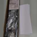 HapiRm Over Door Hat Rack - 2 Packs Hat Organizer with 8 Hooks Design, Hanging Baseball Cap Organizer Storage Holds Up to 40 Caps for Door, Bedroom, Closet (Black)