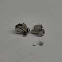 BADALU 165 Degree Kitchen Cabinet Hinges (1 Pair, 2 PCS) Concealed Hydraulic Adjustable Mounting, Soft Closing Nickel-Plated Steel Buffer Dampers for Frameless Cabinet Doors(Fixed Half Overlay)