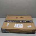 LONBET Laundry Basket with Lid, Made from Breathable Fabric | Aesthetic Clothes Hampers for Laundry with Side Handles & Sturdy Bamboo Frame (40 Gallons - Double, Blue)