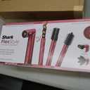 Shark FlexStyle Air Styling & Drying System, Powerful Hair Dryer Brush & Multi-Styler with Auto-Wrap Curlers, Diffuser, Paddle Brush, Round Brush, Concentrator Attachment, Black Cherry, HD457CR
