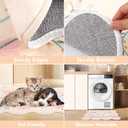 3 Pcs Flowers Kitchen Rug Set, Coquette Room Carpet Decor Bathroom Runner Rugs Soft Floral Bath Mat, Non Skid Romantic Rose Flower Area Rugs for Bath, Bedroom and Living Room