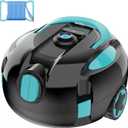 KKI Robotic Pool Cleaner, Cordless Pool Robot Vacuum, 130 Mins Runtime,Self-Parking, Lightweight for Inground & Above Ground Pools,Self-Parking,Up to 65ft/1100 Sq.Ft