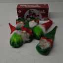6PC Christmas Gnomes Plush for Christmas Table Tiered Tray Shelf Decorations Cute Lazy Elf Santa Tomte Swedish Gnomes