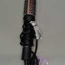 CINOSTAR Heated Round Brush for Blowout Look Volumizer, 1.5 inch Styler Tool, 6 Temps Ionic Thermal Brush, Fast Heating, Dual Voltage for Travel, Blush Gold