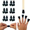 Extra Small Silicone Chair Leg Floor Protectors Fit 19/ 32”to15/ 16” Furniture Table Feet Cover Non-Slip Bottom Chair Leg Caps for Hardwood Floors Prevent Scratches No Noise, 24 Pack