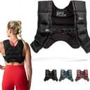 GORUCK 8LB, 12LB, 16LB Spy Ruck Women's Weighted Vest for Walking & Running - Weight Vest for Women Fitness Training with Adjustable Fit, Low-Profile Design for Weight Loss (Black)