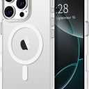 Hython Case for iPhone 16 Pro Max Case Magnetic Translucent Matte Phone Cases 6.9" [Compatible with MagSafe] Thin Slim Fit Shockproof Bumper Hard Protective Cover for Women Men Girls, Frosted White