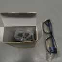 Gaoye 2Pack of Reading Glasses +0.5x  BlueLight Filter, UV Protection Readers with Rectangle Frames