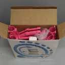 JKSHMYT Weighted Hula Circle Hoops for Adults Weight Loss, Infinity Fitness Hoop Plus Size 47 Inch, 24 Detachable Links, Exercise Hoop Suitable for Women and Beginners