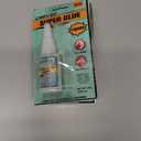 6 x Super CA Glue Liquid, Clear Quick Dry Cyanoacrylate Adhesive for Wood Plastic Leather Metal Pottery Glass Ceramic Shoe Sole Repair, Instant Strong Bond for Jewelry, Craft, 3D Models, Woodworking (25gx1)