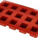 Silikomart Silicone Classic Collection Mold Shapes, Cube, Small