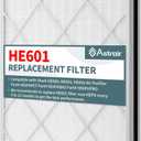 HE601 HEPA Filter Replacement for Air Purifier Models HE600 HE601 HE602, 3-Stage Air Filter, 1 Pack