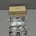 CCVOO Reading Glasses for Women/Men, Eyeglasses, Blue Light Readers for Women/Men, Computer Eye Glasses, Cheaters (*C1 Mix)