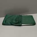 SimpleHome 100% Blackout Curtains for Bedroom,84 Inch Curtains for Living Room Rod Pocket and Back Tab Window Drapes Room Darkening Dark Green Curtain with Black Back,52 x 84 Inch,2 Panels