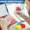 roygra Grip Strength Trainer (8 Pack), Forearm Strengthener, Stress Balls for Adults, Hand Strengthening Devices, Wrist Finger Strengthener, Physical Therapy Exercise Equipment, Golf Baseball Climbing