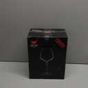 JBHO Hand Blown Italian Style Crystal Burgundy Wine Glasses - Lead-Free Premium Crystal Clear Glass - Set of 2-21 Ounce - Gift-Box for any Occasion