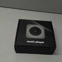 Bluetooth Portable Home CD Music Player with Remote Control, Timer, Built-in Speakers and LED Display - FM Radio Boombox (White)