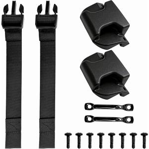 WPL 356A0002 Buckle Kit,Bed Cover Buckle/Strap Assembly Replacement for Backflip 356A0002 Tonneau Cover Clips -Bottom Side
