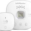 Liftmaster myQ Smart Garage Control - Wireless Garage Hub and Sensor with WiFi & Bluetooth - Smartphone Controlled, 821LMC-S, White