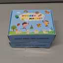 Worgree DIY Wooden Magnets, 36 pcs Wooden Art Craft Supplies Painting Kit for Kids Party Favors for Boys Girls Ages 4-8 8-12 Birthday Easter Crafts Gifts Toys Basket Goodie Bag Stuffers, 2 Pack