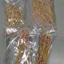 200 PCS Pink Cocktail Toothpicks for Appetizers, Natural Bamboo Coctail Skewers Sticks, Pearl Decorative Cocktail Tooth Picks for Drinks, Fruit, Charcuterie, Wedding Food Party Fancy 4.7 Inch Long