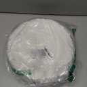 Classic Vintage White Melamine Dinner Plate Set, 11-inch Lightweight Round Kitchen Plates Set for Salad, Pasta Unbreakable RV, Camping Dining Serving Dishes for Parties, Set of 6