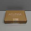 ATLINIA Linen Pillow Cases Standard Sham - 20 x 26 Inch Bed Pillow Protector Cover Set of 2 Bedding Cooling Neutral Pillowcase Shams Light Grey