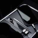 VION Model 3/Y Center Console Hub (Real-time Charging Data) - Fits 2024-2021 Model Y, 2023-2021 Model 3 - Display Turns on When Charging.