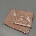 2 Pack Small Makeup Bag for Women, New Organosilicon Super Fiber Leather Mini Cosmetic Bag for Travel, Coin Purse Organizer Storage Pouch (Pink)