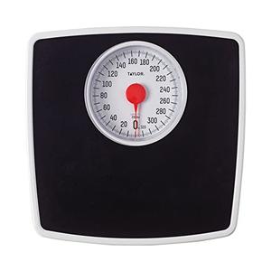 Taylor Precision Products 48325072 Silver/Black Mechanical Bathroom Scale with 5" Sphere