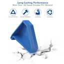 Flooring Spacers,Laminate Wood Flooring Tools,Compatible w/Vinyl Plank, Hardwood & Floating Floor Installation etc,Hardwood Flooring w/1/4 Gap,Special Triangle Stay in Place (24)