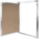 16" x 24" Waterproof Drywall Access Panel, Tileable and Paintable Ceiling and Wall Access Panel for Drywall, Wire Cover for Wall Covering Panels, Push to Open, Flush-Mount Wall Hole Cover